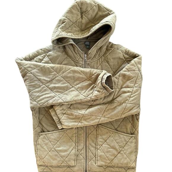 Wild Fable Quilted Zip-Up Hoodie – Size Small - Picture 3 of 6